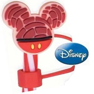 Mickey Mouse Straw Topper/Cover, NEW, Disney